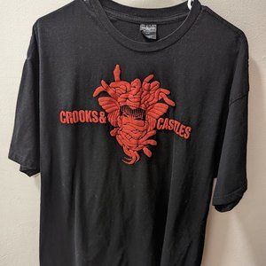 Men's XL Crooks & Castles Tshirt